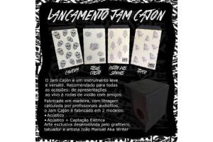 Jam Cajon Elétrico Acústico Jam Cajon Elétrico Acústico